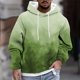 thumbnail image 1 of Sudadera con capucha para hombre, estilo casual, con cuello redondo, estampado, manga larga, blusa de poliéster, 1 of 5