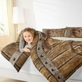 thumbnail image 4 of Homewish 3D Texas Stars Full Size Comforter Sets,Rustic Cowboy Boots Bedding Comforter Set,Old Wooden Board Bedding Sets For Kids,Luxury Bedroom Decor Reversible,3 Pieces, 4 of 8