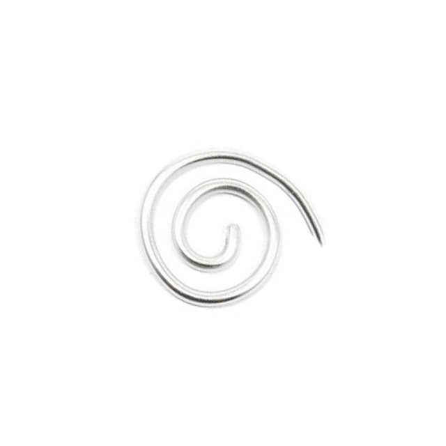 Injueey Cable en de tejer de metal Artesanías de bricolaje Puntada Mantón Tapiz Costura universal para principiantes profesionales Plata Type1 NO1 Injueey CBP267895