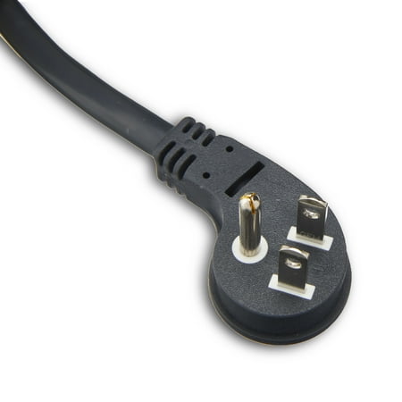 onn. 6-Outlet Surge Protector, Gray, 2 Pack, 2.5ft Power Cord