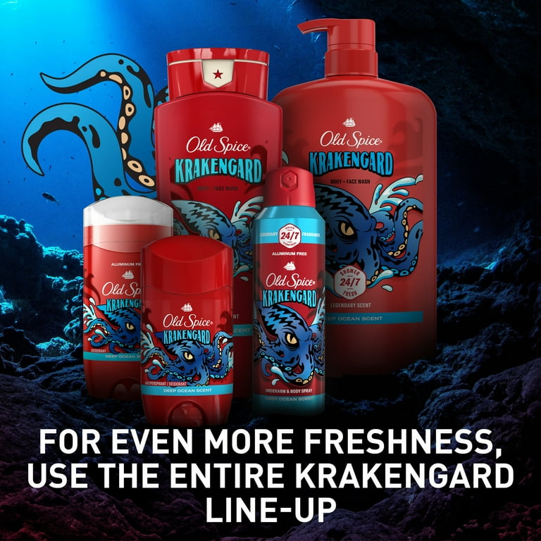 Anti Perspirant Old Spice Krakengard Body Spray Old Spice