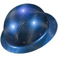 thumbnail image 1 of Hard Hat AFP Gloss Blue Indigo Chameleon de fibra de carbono, 1 of 9