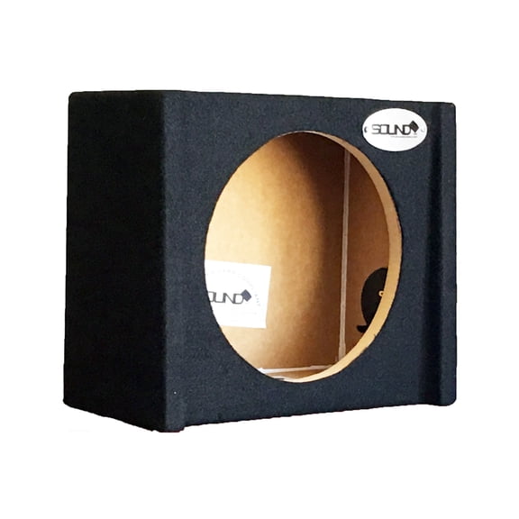 SoundBox Formed Series Single 12" Down-Firing Subwoofer Enclosure for 1997-UP F150 SuperCrew