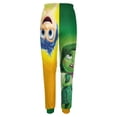 thumbnail image 5 of Animated Inside Out Womens Sweatpants Joggers Pants Daily Trousers 3D Printing Novelty Casual Sweatpants With Drawstring Closed Bottom, 5 of 7