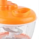 thumbnail image 3 of Manual Vegetable Chopper Stainless Steel PP Food Grade Compact Portable Grinder for Kitchen Restaurant 6 Blades, 3 of 4