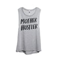 thumbnail image 1 of Thread Tank Mother Hustler Women's Fashion Sleeveless Muscle Tank Top Sport Grey X-Large, 1 of 4