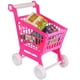 thumbnail image 2 of Carrito de supermercado para niños, juguete de simulación, carrito de compras, juego de simulación, cesta de supermercado, juegos de rol, accesorios, color rosa, 2 of 7
