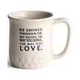 thumbnail image 2 of Dayspring Cards 149317 He Shines & Serving Him Mug - 12 oz, 2 of 2