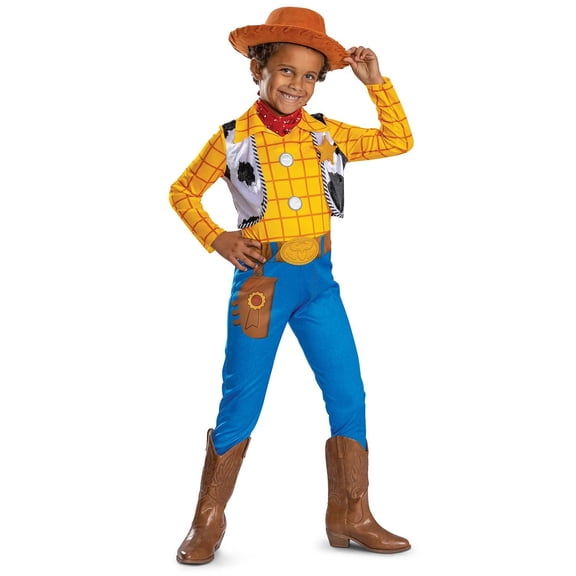 Disguise Toddler Boys' Disney Pixar's Toy Story Woody Classic Costume - Size 3T-4T - Yellow