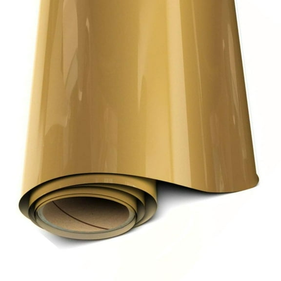 Siser EasyWeed Heat Transfer Vinyl - Gold 12"x20" HTV Iron On Vinyl - Heat Press Vinyl