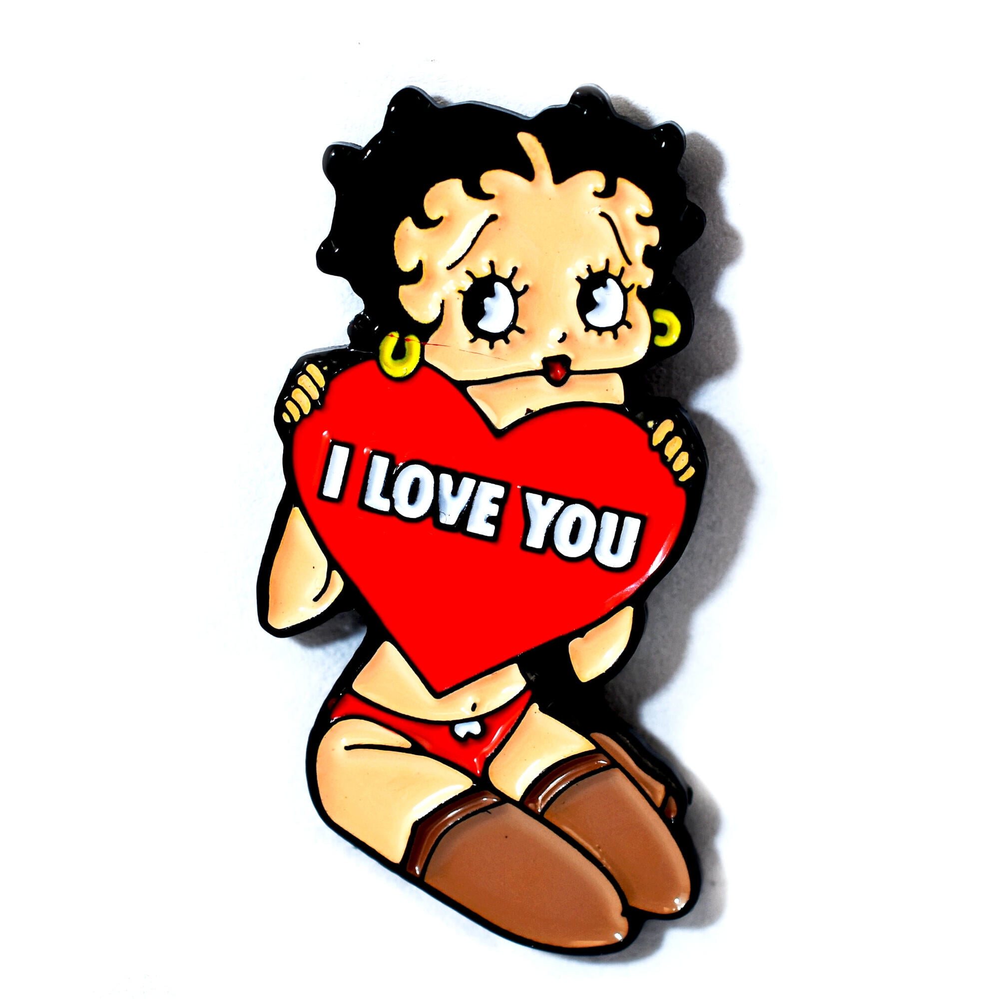 New 7 Designs Betty Boop Lapel Pin
