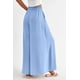 thumbnail image 3 of Pantalones PRETTYGARDEN Palazzo de Pierna Ancha Verano 2025 Azul Talle S, 3 of 8
