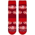 thumbnail image 5 of Cool Socks – Dr Pepper Retro Logo Design – Novelty Crew Sock – Large – Soft Cotton Blend – Fun, 5 of 6