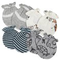 thumbnail image 6 of Gerber Baby Boys Caps & Mittens Set, 8-Piece, 6 of 9