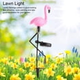 thumbnail image 3 of Paquete de cajas Pink Flamingo Solar Outdoor LED Luces de césped Luces de pila decorativas Pink Flamingo Garden Pile Adepaton CPB-US-DYP156, 3 of 5