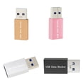 thumbnail image 3 of 4 Uds. Bloqueador de Datos USB, Adaptador de PrevencióN de Jacking USB de Solo Carga, Adaptador Bloqueador de SincronizacióN de Datos para Bloquear la SincronizacióN de Datos, 3 of 10