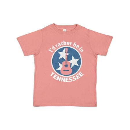 

Inktastic I d Rather Be in Tennessee Gift Toddler Boy or Toddler Girl T-Shirt
