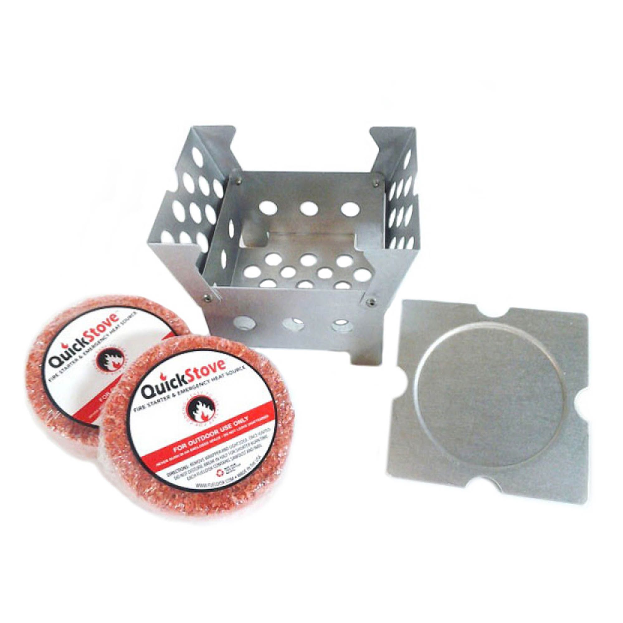 QuickStove Portable Compact Backpack Camp Cube Stove Ideal for