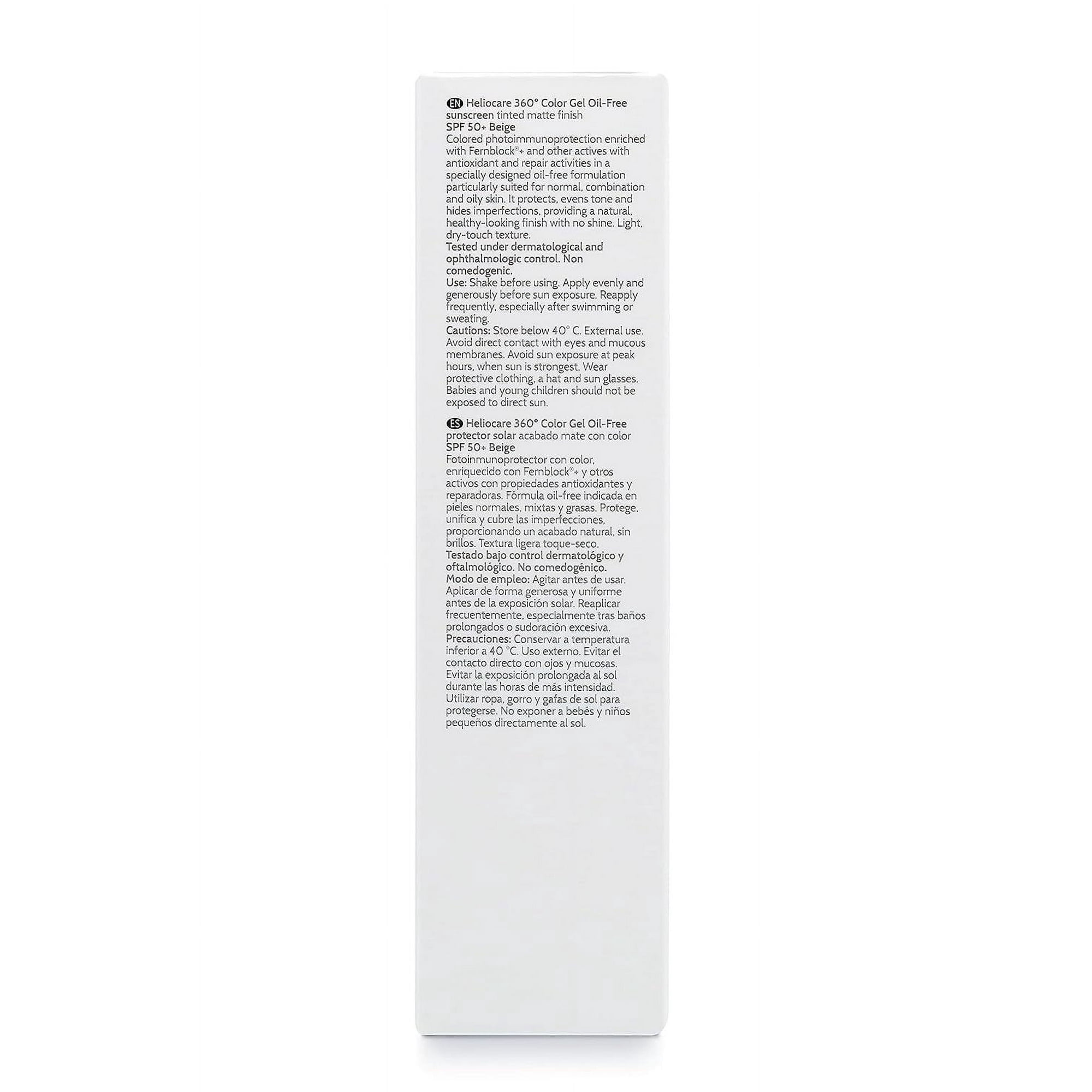 Heliocare 360 Gel-color Oil-free Spf50 Beige 50ml