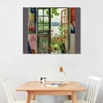 thumbnail image 2 of Orinice  Henri Matisse Wall Art Prints - - Vintage Matisse Exhibition Posters - Abstract Canvas Painting for Bedroom, Gallery, Living Room - Aesthetic Room Decor - Unframed 20x16in, 2 of 6