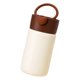 thumbnail image 2 of Botella de agua deportiva, 1 unidad, 6,50 x 2,83 x 2,83 pulgadas, taza de acero inoxidable aislada con infusor de té para actividades al aire libre y desplazamientos diarios (blanca)., 2 of 9