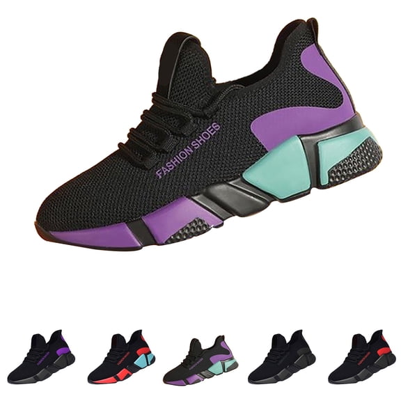 AUDeals Women's Slip On Knit Shoes, Ultra Soft Sole Sneakers with Breathable Comfort, Lightweight for Gym and Casual Running