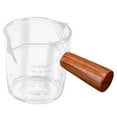thumbnail image 3 of Milk Cup, High Borosilicate Glass 20 Degrees Celsius -150 Degrees Celsius  Measuring Glass  For Kitchen Thick Bottom Type, 3 of 8