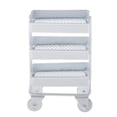 thumbnail image 3 of Estante de almacenamiento Zulema de 3 niveles de hierro en miniatura 1/12 Blanco, 3 of 8