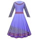 thumbnail image 4 of Vestido de princesa Wish Asha para niñas, Vestidos morados de manga larga, ropa para fiesta de cumpleaños y Carnaval, Disfraces de Halloween, 4 of 5
