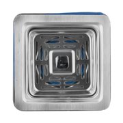 110mm Kitchen Sink Square Drain Stainless Steel Filter Drainer Lifting drain