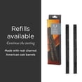 thumbnail image 6 of Viski Liquor Aging Kit, Charred American Oak Wood Sticks and Stopper Pourer, 6 of 10