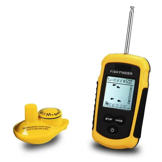 Wireless Sonar Fishing Alert Fish Finder Underwater Echo Sounder Fishing Detector Portable Fish Finder ,Easy to Use