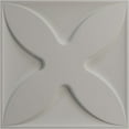 thumbnail image 5 of 19 5/8"W x 19 5/8"H Austin EnduraWall Decorative 3D Wall Panel, Universal Pearl Metallic Champagne Pink (Covers 2.67 Sq. Ft.), 5 of 6