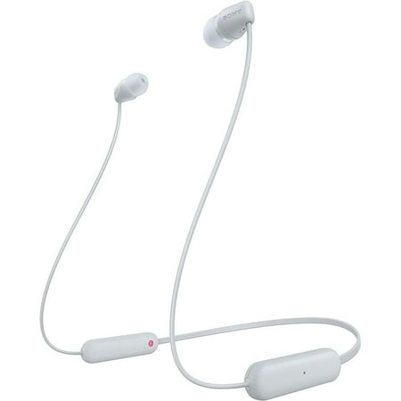 UPC: 0027242923645 | Sony WIC100W WI-C100 Wireless In-Ear Headphones – White