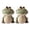 Green, variant on Desktop Ornament for Home and Unique Ceramic Toilet Bowl Covers 2-Piece Set Decorative Bathroom Accessory for Desk Décor and Idea 2PCS