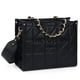 thumbnail image 1 of Bolso de mano Chinllo con cadenas acolchadas, monedero tipo Stachel E.Black-S para mujer, 1 of 6