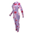 thumbnail image 1 of FOCUSNORM Combinaison de Noël Imprimée pour Femmes, Manches Longues, Col Rond, 1 of 6