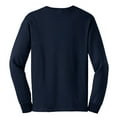 thumbnail image 2 of Big Size Howling Deer Graphic Men's Ultra Cotton Long Sleeve T-Shirt - Navy XL, 2 of 2