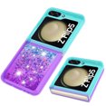 thumbnail image 3 of Funda para Samsung Galaxy Z Flip 5 Transparente con Brillos Carcasa Protectora Antigolpes con Glitter Brillante, 3 of 5