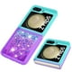 thumbnail image 3 of Funda para Samsung Galaxy Z Flip 5 Transparente con Brillos Carcasa Protectora Antigolpes con Glitter Brillante, 3 of 5