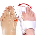 thumbnail image 3 of 2 Pack Orthopedic Bunion Corrector For Women And Men, Adjustable Soft-comfort Hammer Toe, 3 of 5