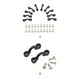 thumbnail image 5 of Wosthever Keep Diving KK-A06 Nylon Bungee Deck Loops Handheld Barco de pesca Pad Eye Kit Rigging Set Lago Transporte Herramienta de reemplazo Deportes acuáticos 2 juegos, 5 of 6