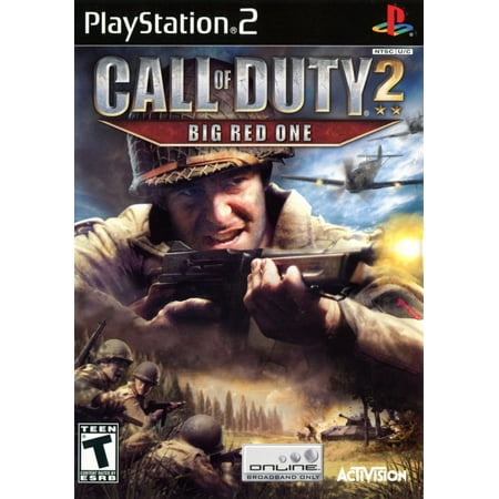 Call of Duty 2 Big Red One - PS2 (Refurbished) (Best Call Of Duty Game For Ps2)