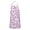 Pink And Purple, variant on White and Black Of Leopard Print Apron-Garden Aprons for Women with Pockets-Cotton Linen Waterproof Kitchen Cooking Gardening Aprons Adjustable for Kitchen,Cooking,BBQ and Salon 33x27 Inch