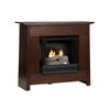 Logan Gel Fireplace, Espresso