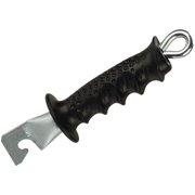 Dare Old Ironsides 4-1/2 In. Spring Black Rubber Electric Fence Gate Handle 1793