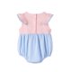 thumbnail image 2 of Vestido de niña multicolor de cuello redondo pantalones de manga voladora + tocado, 2 of 4
