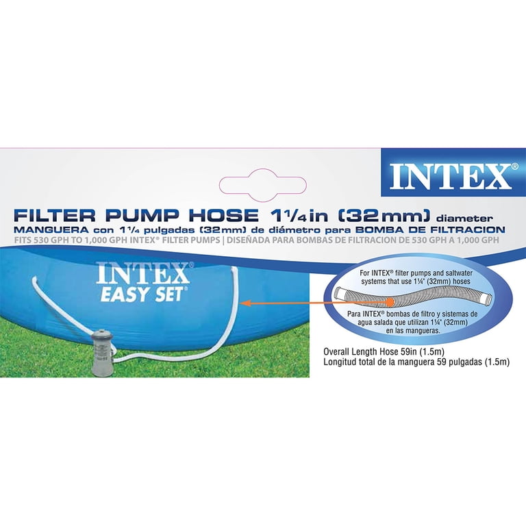 Tubo di ricambio per pompa per piscina accessoria Intex da 1,25 pollici