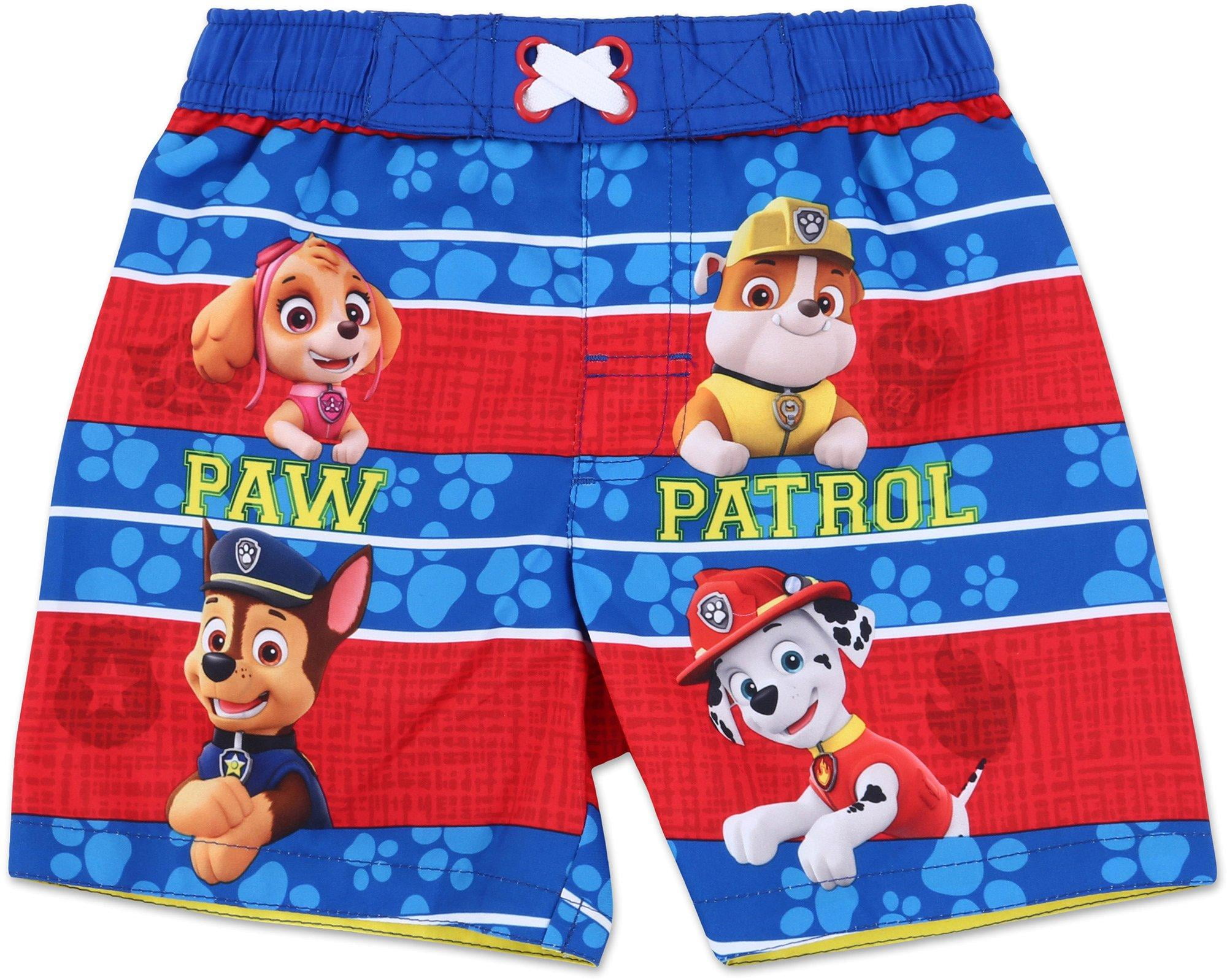 paw patrol swimming shorts