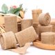 thumbnail image 4 of 2M/rollo de cinta de yute Natural Vintage, lazo para manualidades, costura DIY, tela de arpillera de yute para boda, envoltura de regalo, fiesta, decoración del hogar de Navidad, 4 of 4